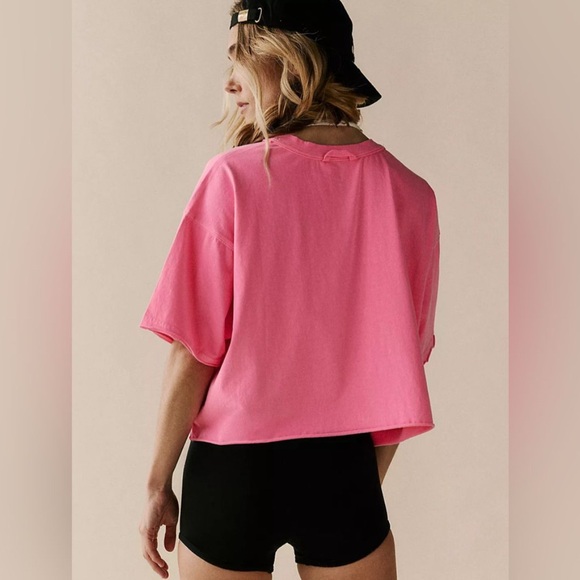 Free people movement Inspire Move Graphic Tee - Pinkberry - Picture 2 of 4